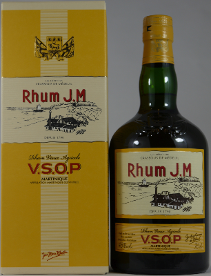 Rhum agricole de Martinique - J.M. VSOP