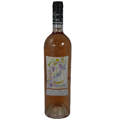 IGP Alpes Maritimes - Vignoble de Saint Jeannet - Cuvée du Pressoir Romain rosé 2020 - Vin Bio